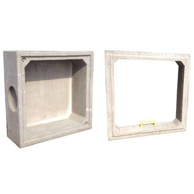 REHAUSSE POUR REGARD BETON 1500X1500 H30 AVEC ECHELONS