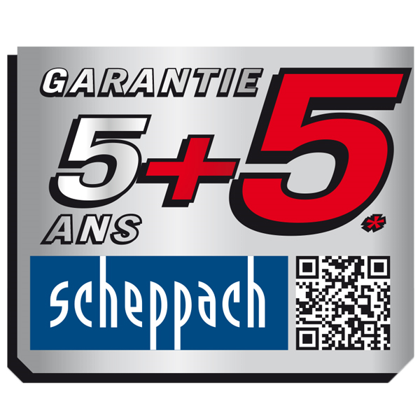 Tronçonneuse élagueuse thermique Scheppach CSP2540 moteur 25,4 cc longueur 25 cm