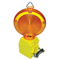 LAMPE DE CHANTIER A PILE CLIGNOTANTE AUTOMATIQUE A LED