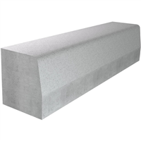BORDURE T4 REDUITE CE 6.0 - BETON GRIS