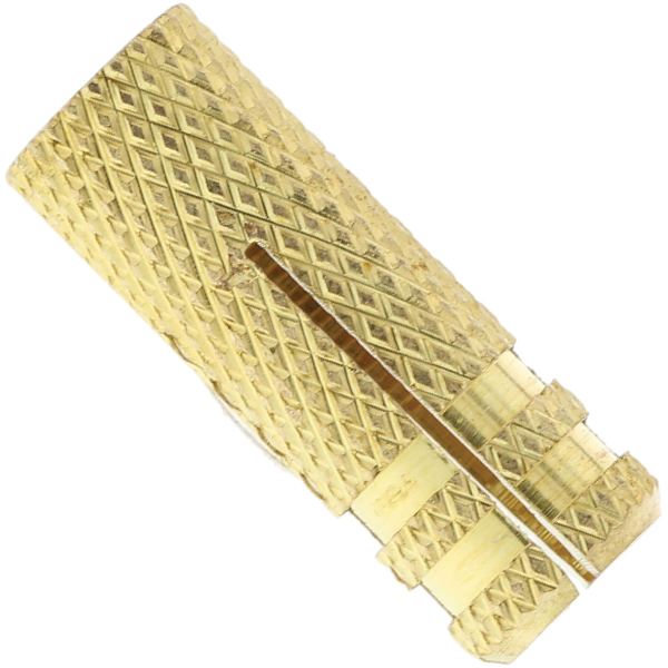 Cheville femelle en laiton Spit pour charge légère M6 x 20 mm - boîte de 100