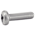 Vis à métaux à tête cylindrique bombée Inox A2 DIN 7985A ISO 7045 M6x30 - boîte de 200