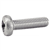 Vis à métaux à tête cylindrique bombée Inox A2 DIN 7985A ISO 7045 M6x30 - boîte de 200