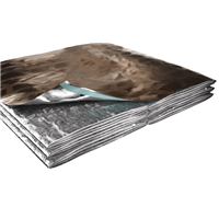 Isolant réflecteur alvéolaire avec pare-vapeur intégré pour toiture - Triso Hybrid S - R = 4,45 m².K/W - en rouleau de 1,6 x 10 m