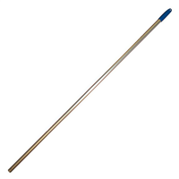 Manche pour balais en Aluminium anodisé troué - Longueur 140 cm
