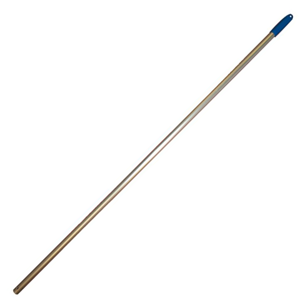 Manche pour balais en Aluminium anodisé troué - Longueur 140 cm