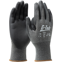 Gants anti-coupure tricoté sans couture enduction nitrile - G-Tek X-Treme - compatible écrans tactiles - Taille 9