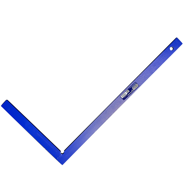 Equerre de maçon Obra acier longueur 80 cm largeur 40 cm