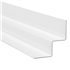 Profilé d'angle intérieur MetalTrim pour bardage Hardie Plank - aluminium laqué Blanc Arctique - longueur 3,00 M