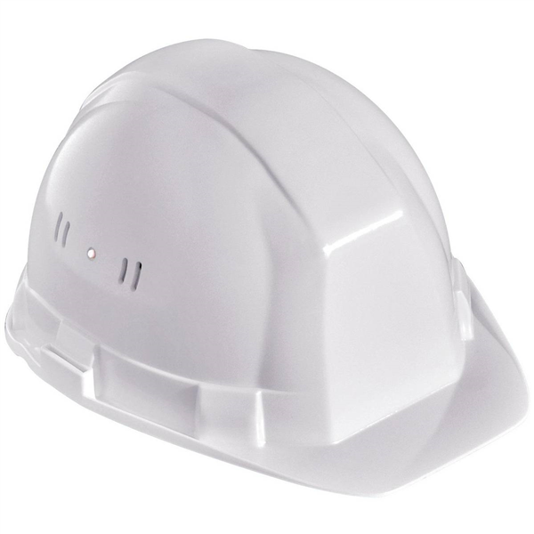 Casque de chantier Oceanic II Taliaplast coiffe PE à réglage standard Blanc