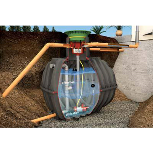 Cuve de rétention Platine XL Plus 10 000 L (4000 L/6000 L)