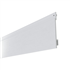 Bardage PVC extérieur Isocel Minéral - 166,00 MM x 18,00 MM - Long. 4,00 M - Blanc