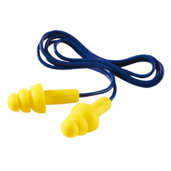 Bouchons d'oreille préformés Ultrafit 3M réutilisables avec cordon 32 dB