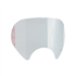Film transparent autocollant de protection de visière pour masque complet 6000 3M - Lot de 25