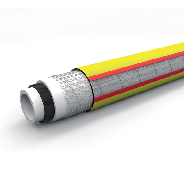 Tuyau d'arrosage Fitt Flora - Diamètre 12,5 mm - Longueur 15 mètres - Jaune