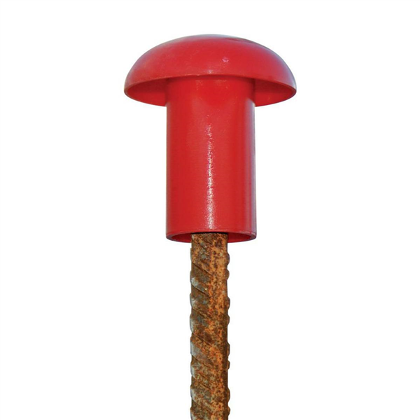 Embout de sécurité rouge pour diamètre 8 à 20 mm Sac de 125