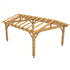 Abri de jardin Peyragudes avec toit à 2 pentes - sapin traité Classe 2 - en kit - 4 x 4 m