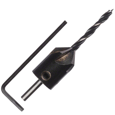 Mèche à bois hélicoïdale Bosch avec fraise à lamer diamètre 4 mm longueur 70 mm