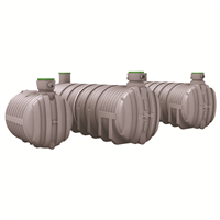 Cuve de récupération d'eau de pluie enterrée PEHD MILLEN'EAU PLUVIALE - 3000,0 ltr