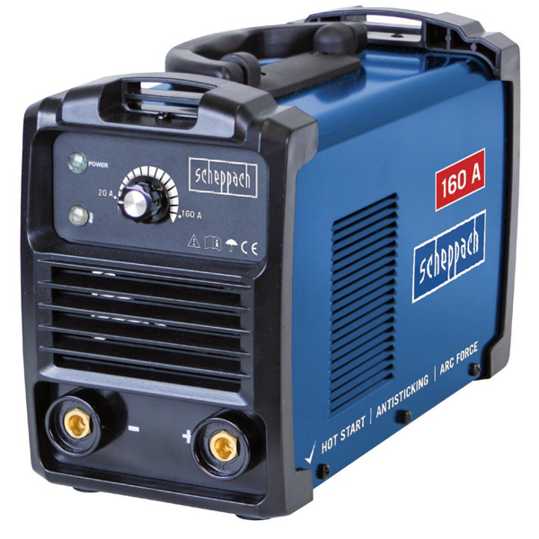 Poste à souder Scheppach Inverter 160A WSE1100 avec accessoires