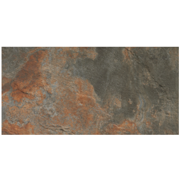 Carrelage extérieur en grès cérame effet pierre - Phoenix Grip - 30 CM x 60 CM - ép. 9 MM - Rainbow