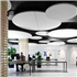 Dalle plafond acoustique ronde à suspendre - Ecophon Solo Circle XL Blanc - Ø 1600 mm - ép. 40 mm