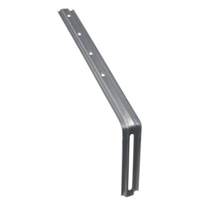 Hampe droite pour crochet bandeau dos nervuré - Pose sur chevron - Prégalvanisé - 500 mm