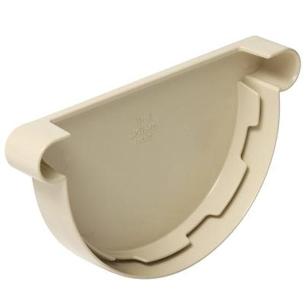 Fond de gouttière à coller pour gouttière 1/2 rond développé 25 coloris sable
