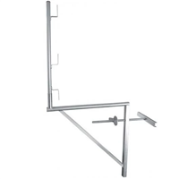 Console garde-corps de maçonnerie pour planches de 65 mm Altrad - largeur 1 m 480 kg max