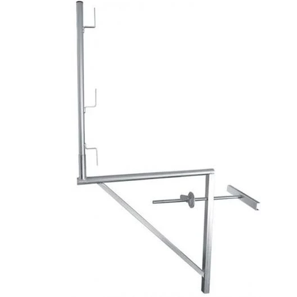 Console garde-corps de maçonnerie pour planches de 65 mm Altrad - largeur 1 m 480 kg max