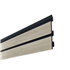 Bardage en PVC cellulaire imitation bois aspect claire-voie - Claircel Premium - Haut. 163,00 MM - Long. 4,00 M - Chêne Blanchi