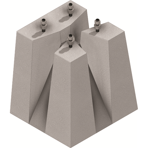 SOCLE CAND BD 178KG 500X200X200