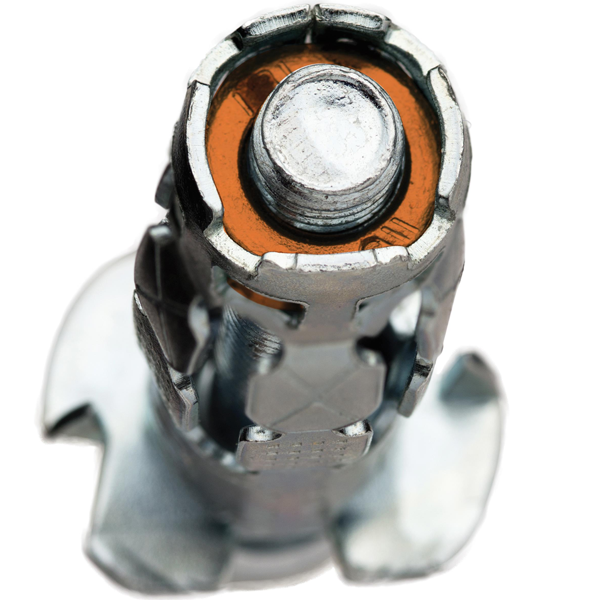 Cheville métallique avec vis Spit Zentech pour plaque de plâtre BA13 - 10x34 mm - boîte de 100