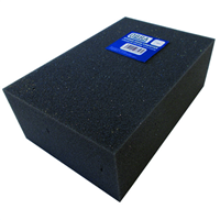 Eponge grise de cimentier Obra mousse PU 17 x 11 cm
