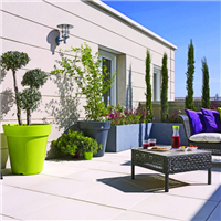 Dalle terrasse béton - Galaxie - 50,0 cm x 50,0 cm - ép.30,00 mm - teinte Aquitaine