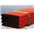 Gaine TPC annelée rouge D160 barre de 6 mètres