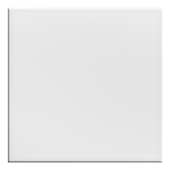 Faïence salle de bain et cuisine - Technical - 20,0 CM x 20,0 CM - ép. 6,30 MM - Blanc Brillant