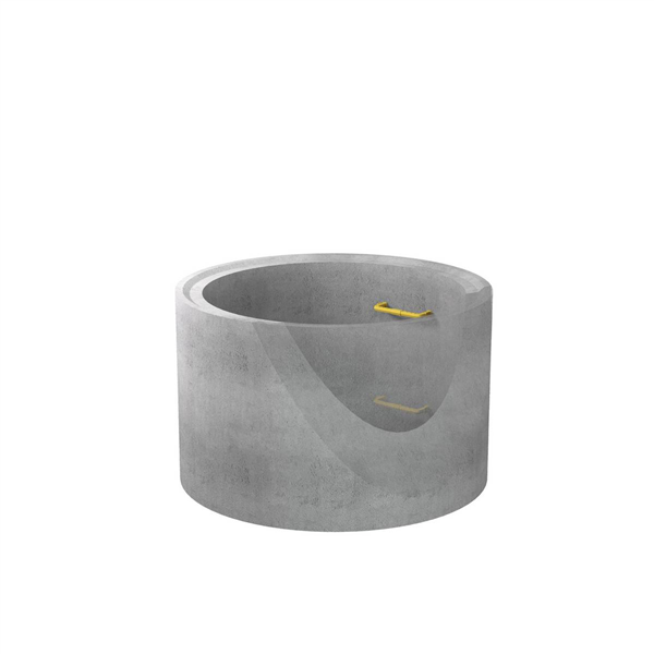 CONDUITE VERTICALE, DIAMETRE 80 CM, HAUTEUR 60 CM, 2 ECHELONS