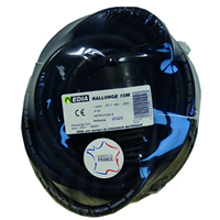 Rallonge de chantier Edia câble H07RN-F 3G1.5 longueur 10 mètres