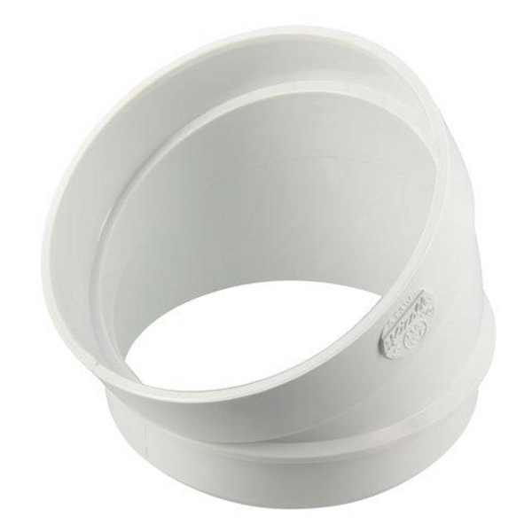 SECTEUR DE COUDE MF 30' D.100 BLANC