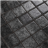 Carrelage mosaïque antidérapante - 5 x 5 cm - plaque de 31,2 x 47 cm - Anthracite