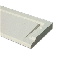 Seuil de porte-fenêtre en béton - Gris Larg. 34 cm