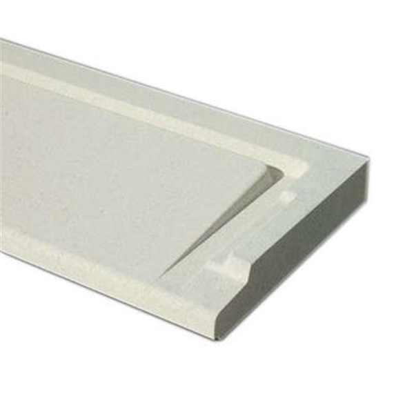 Seuil de porte-fenêtre en béton - Gris Larg. 34 cm