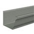 Gouttière moulurée prePatina ardoise Eco Zinc Rheinzink - développé 325 - ép. 0,65 MM - longueur 4,00 M