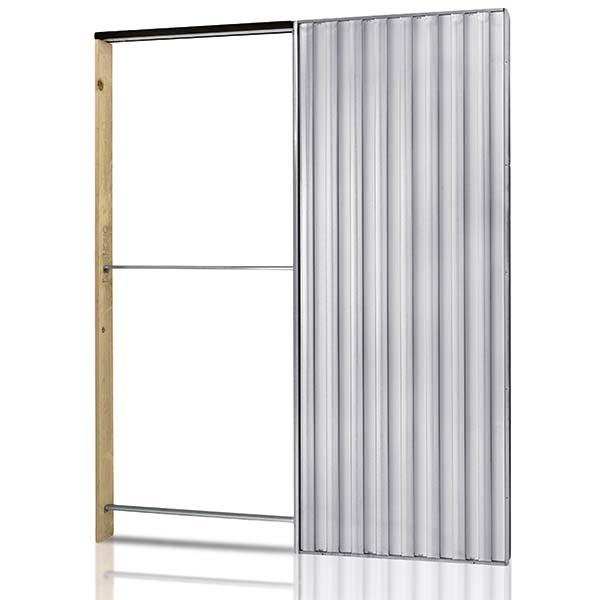 Châssis à galandage Gypso pour porte coulissante - Haut. 204 CM x larg. 83 CM - cloison en plaque de plâtre