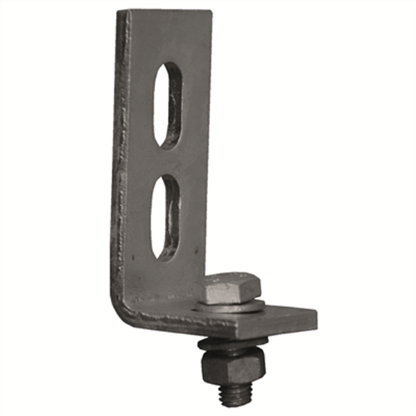 Équerre de fixation système Weasyfix - 85 x 38 x 5 mm + Vis M10 + écrou - sachet de 4 pièces