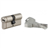 Cylindre haute sûreté Thirard Transit 1 - profil européen - nickel velours - 5 clés variées - 40 x 40 mm