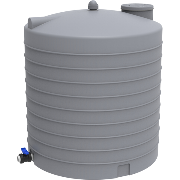 VERTICUVE PE 7 500 L grise - 2.5"