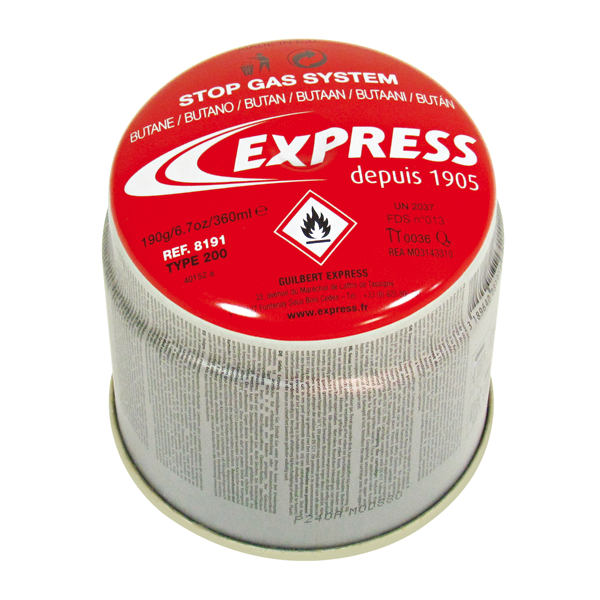 Cartouche de gaz sécurisée pour lampe à souder Express 8191