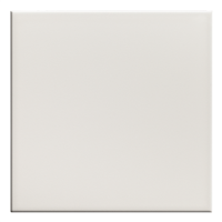 Faïence salle de bain et cuisine - Technical - 20,0 CM x 20,0 CM - ép. 6,30 MM - Crème Brillant